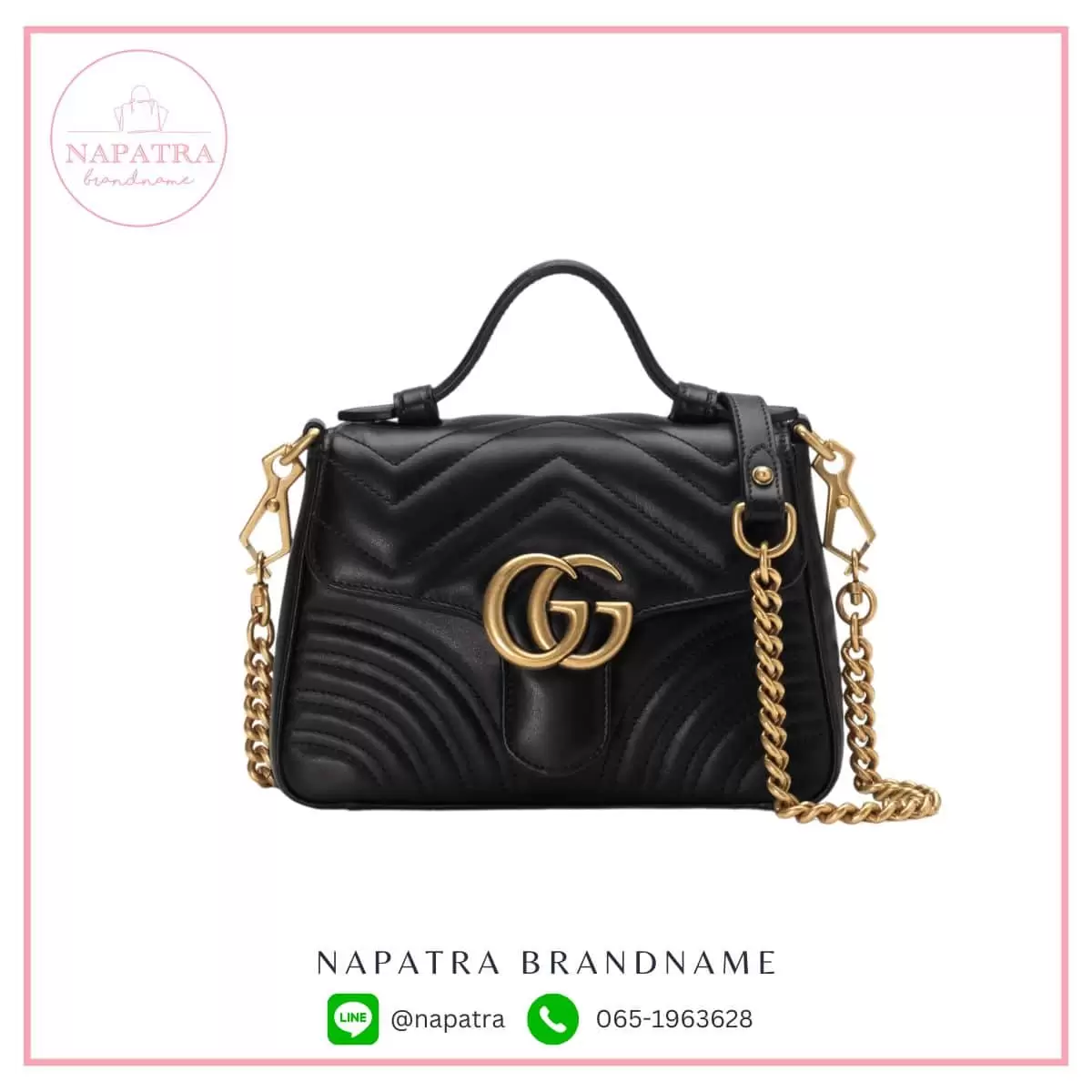 Gucci Marmont Top Handle Bag