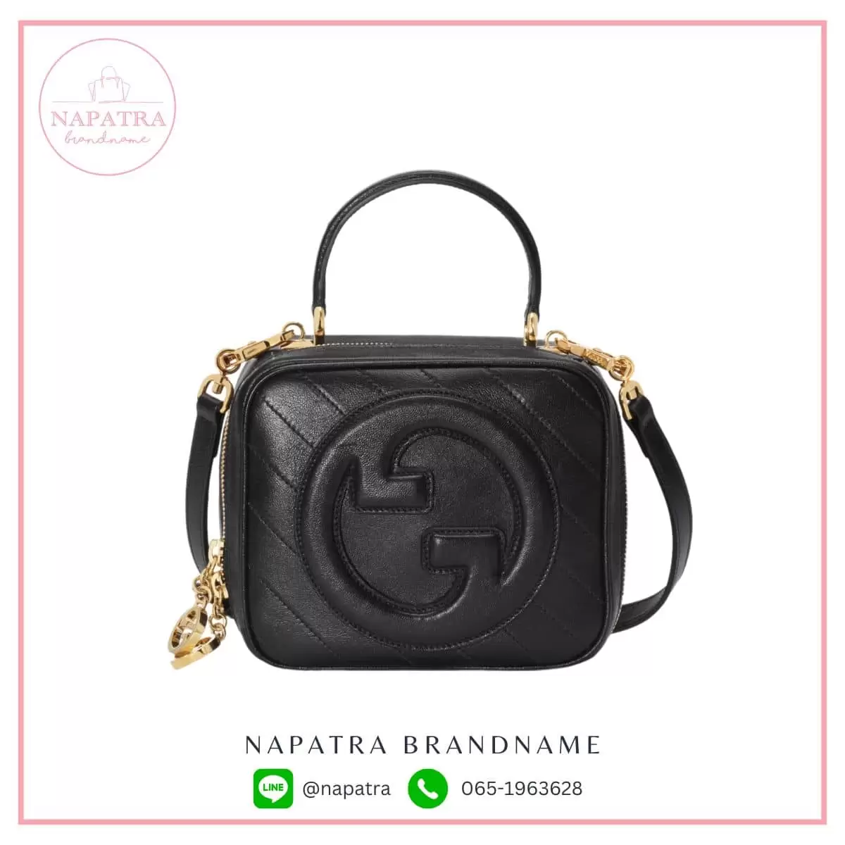 Gucci Blondie Top Handle Bag - Leather