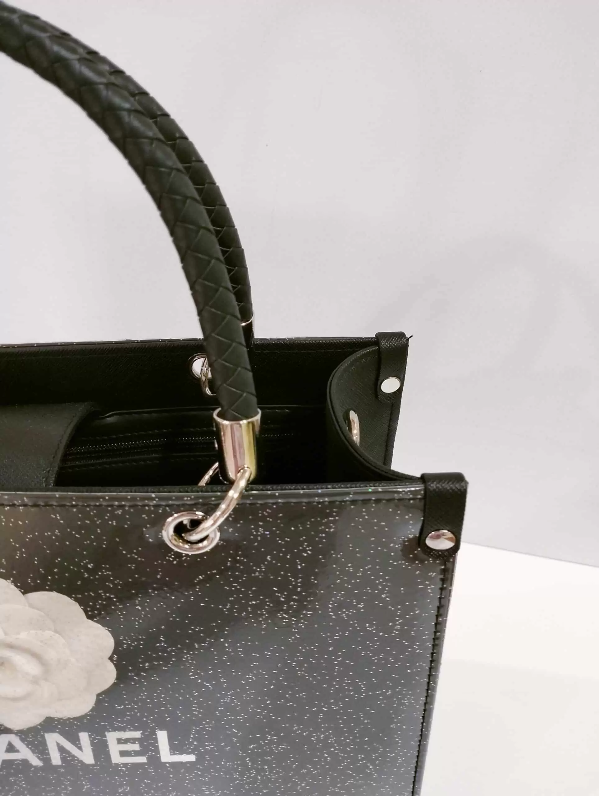 กระเป๋าถุงเคลือบ ถุงแบรนด์เนมเคลือบ งานหนัง แบบที่ 1 - 027 - Image 6