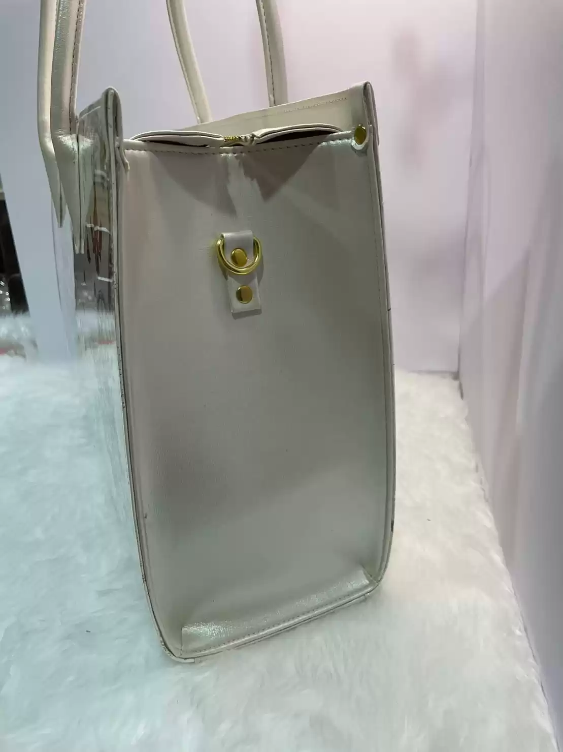 กระเป๋าถุงเคลือบ งานหนัง แบบที่ 5 - 018 - Image 3