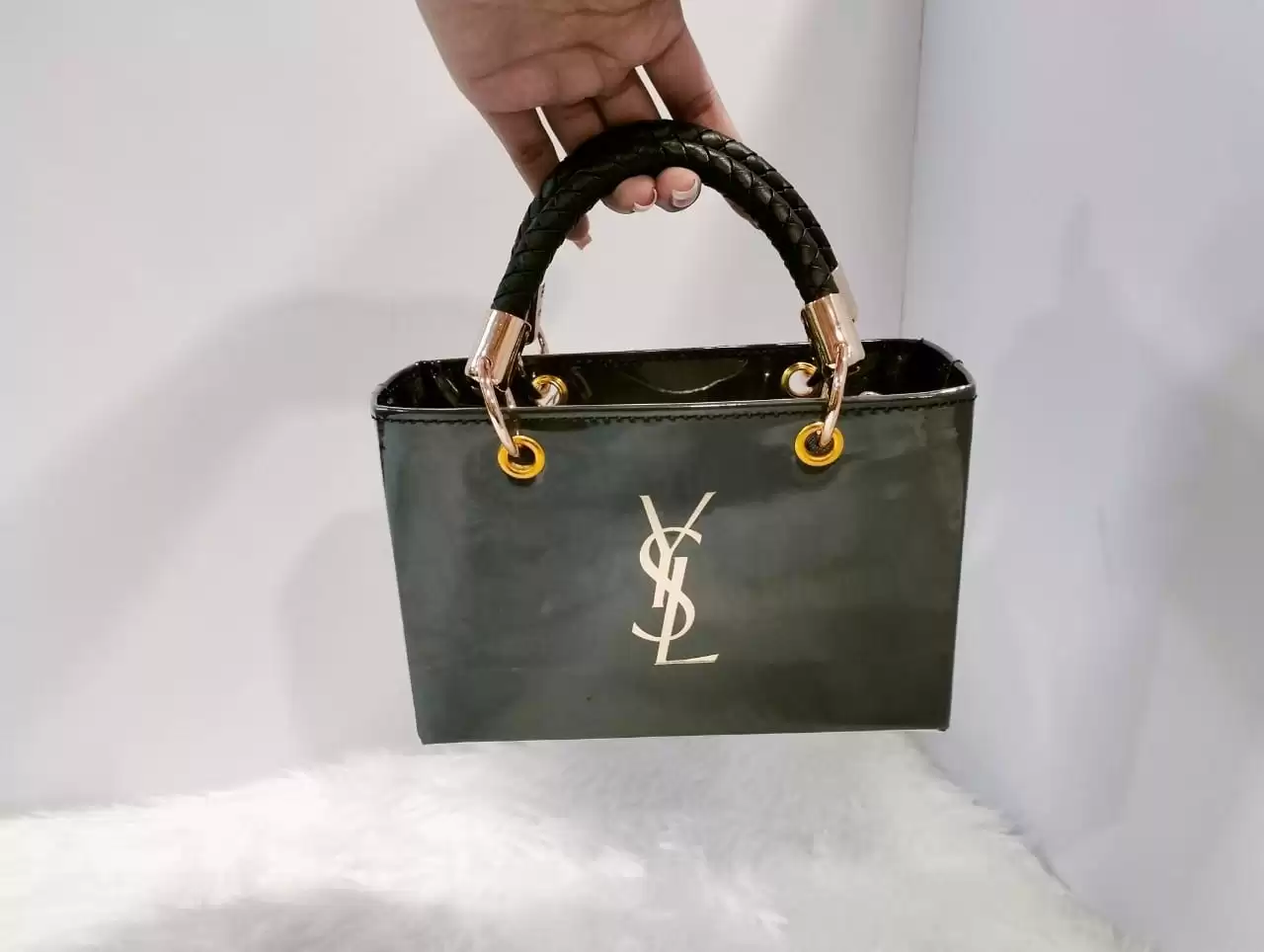 กระเป๋าถุงเคลือบ งานเคลือบแข็ง แบบที่ 4 - 022 - Image 3