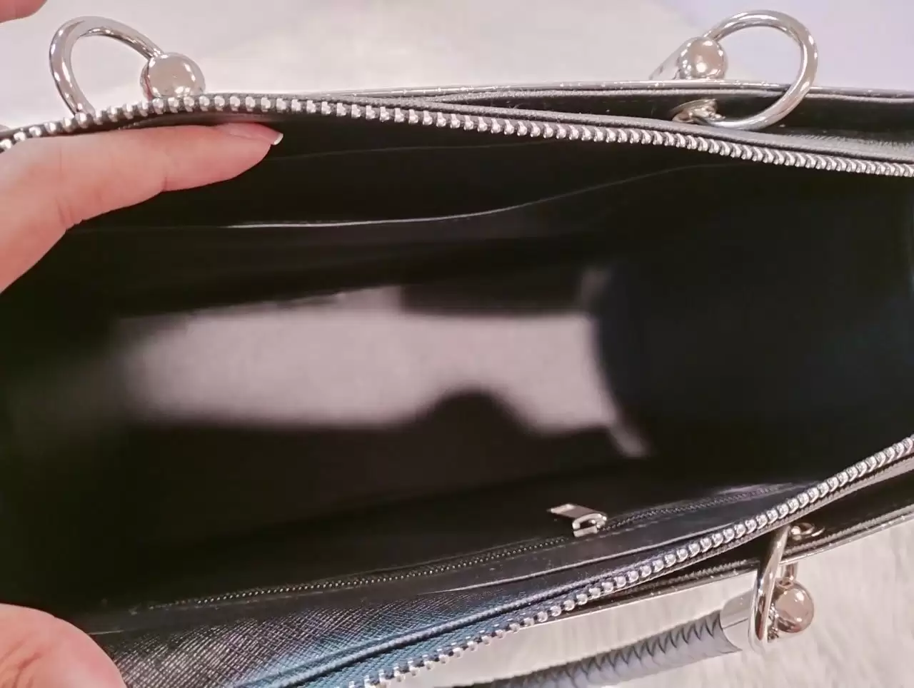 กระเป๋าถุงเคลือบ ถุงแบรนด์เนมเคลือบ งานหนัง แบบที่ 1 - 003 - Image 5