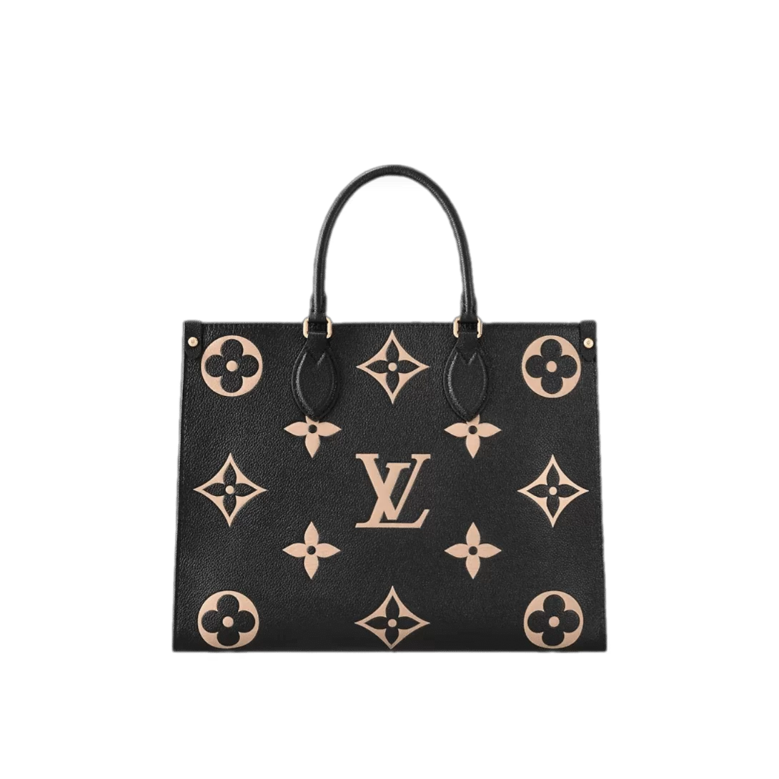 LV Onthego Bag Bicolor Monogram Empreinte Leather - Image 2