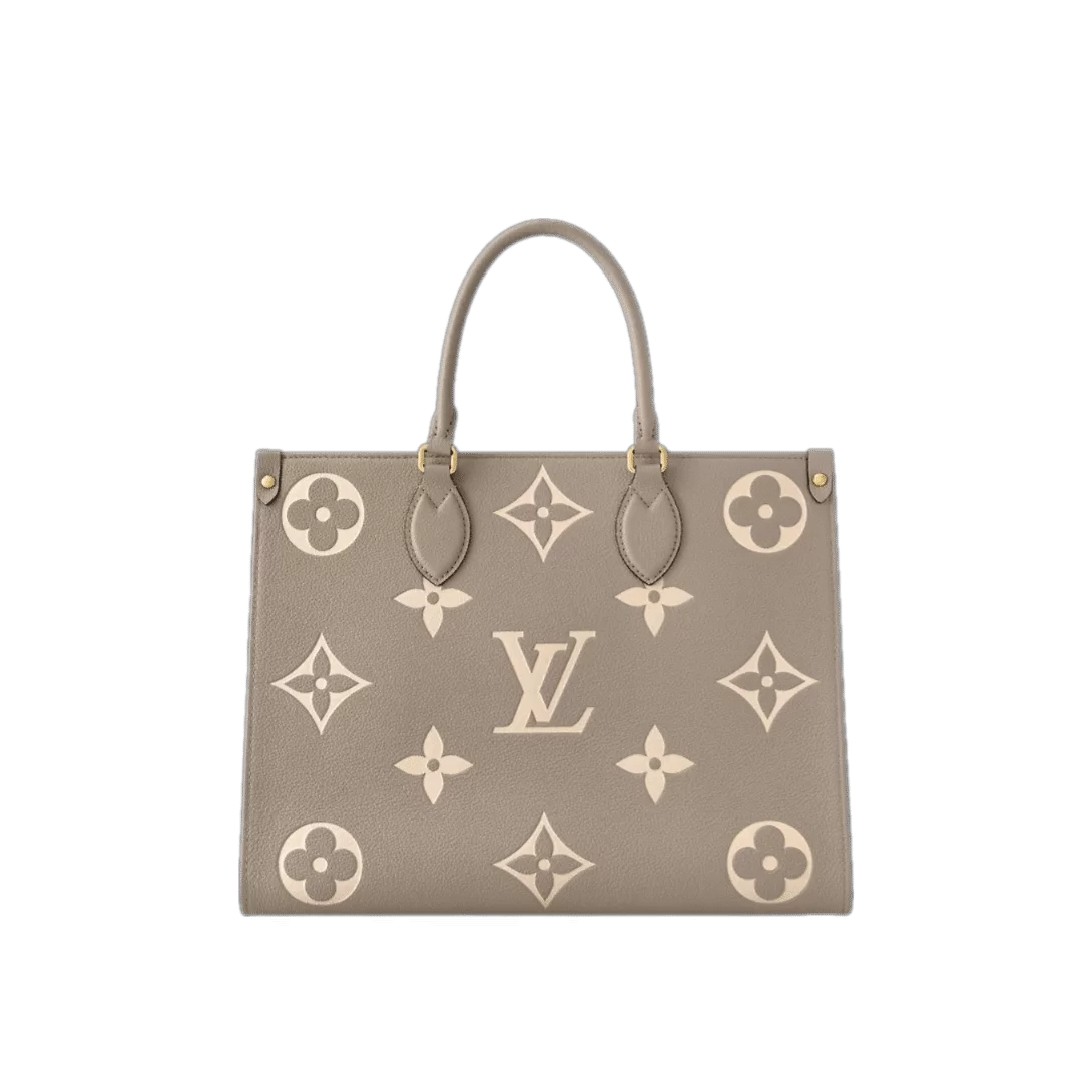 LV Onthego Bag Bicolor Monogram Empreinte Leather - Image 3