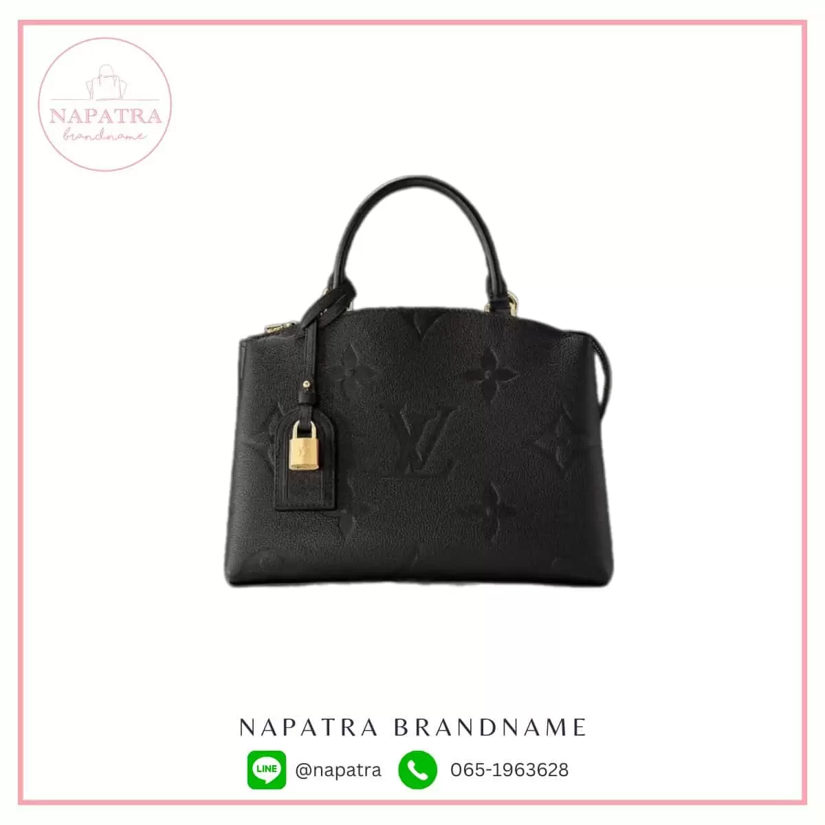 LV Palais Bag - Monogram Empreinte Leather