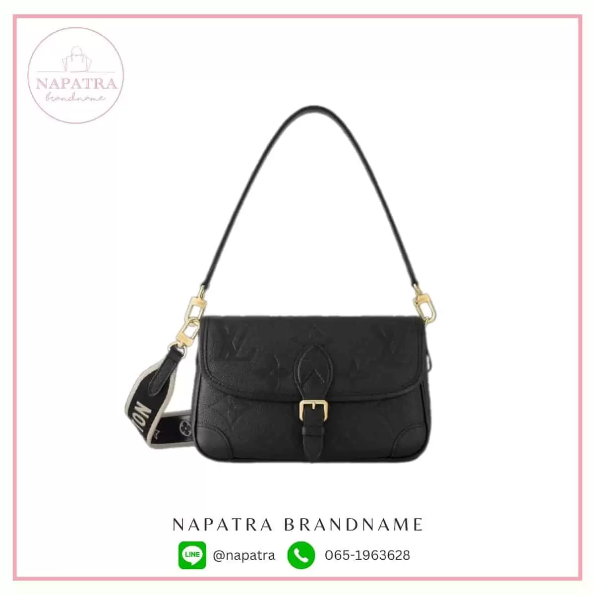 LV Diane Bag – Monogram Empreinte Leather