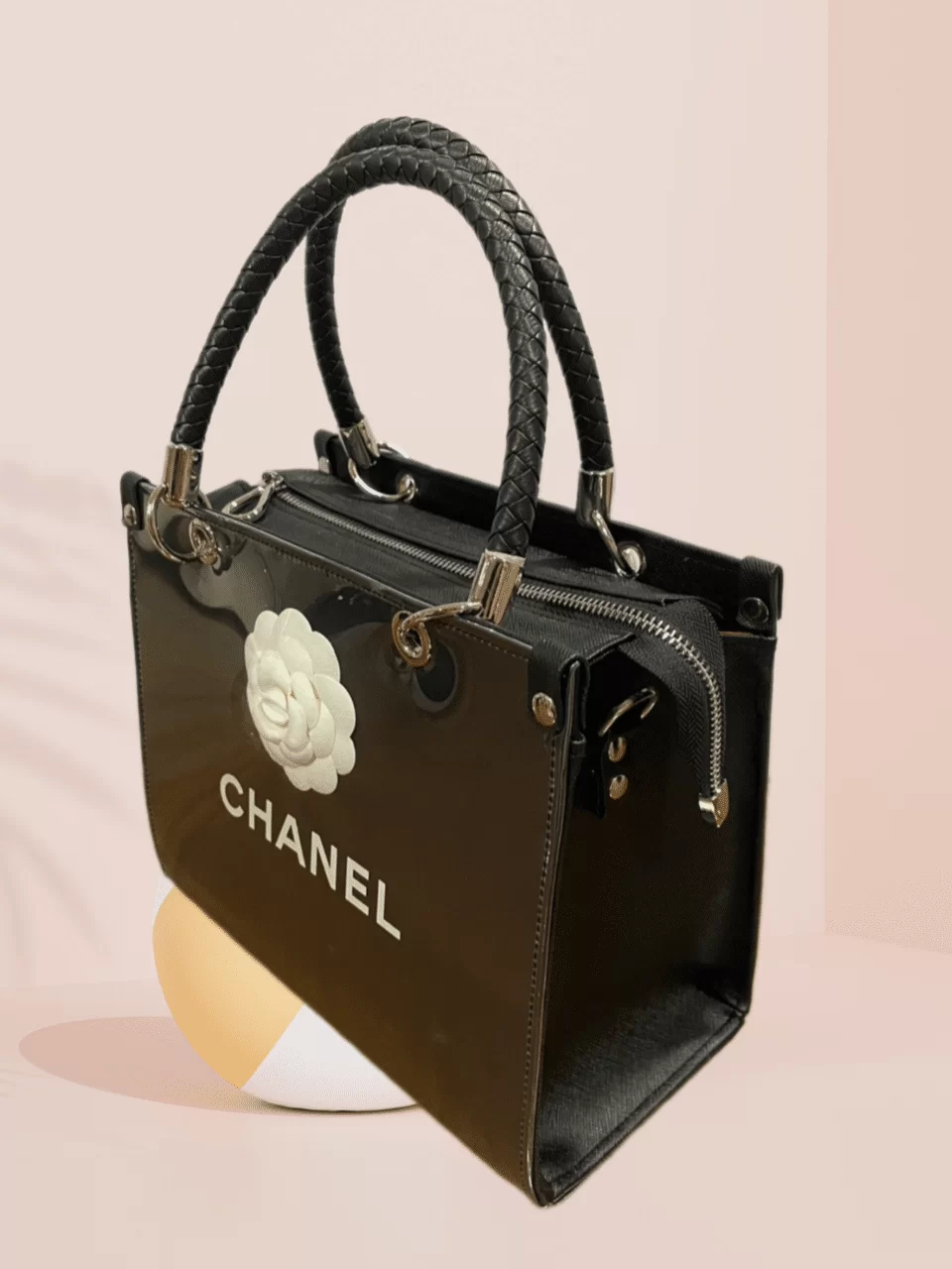 กระเป๋าถุงเคลือบ ถุงแบรนด์เนมเคลือบ งานหนัง แบบที่ 1 - 003 - Image 3