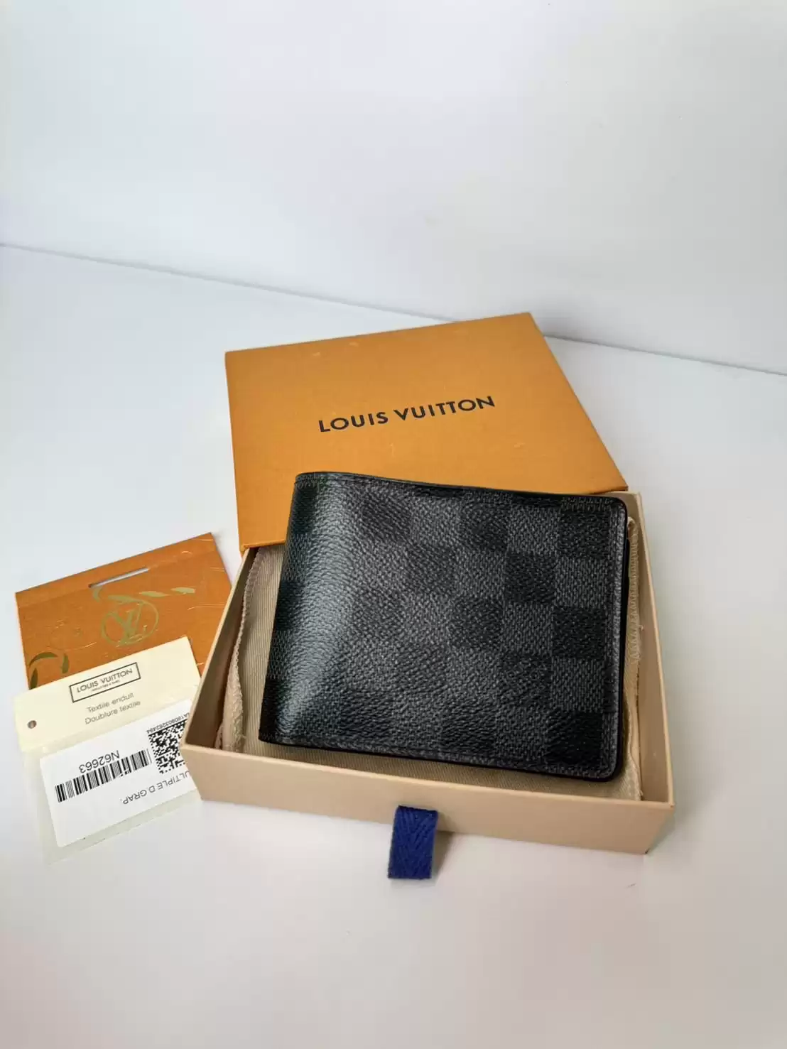 LV Multiple Wallet Damier Gaphite - Image 4