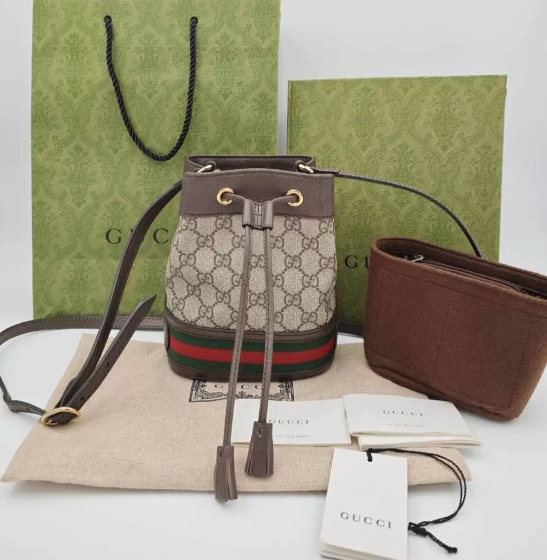 Gucci Ophidia GG Bucket Bag - Image 4