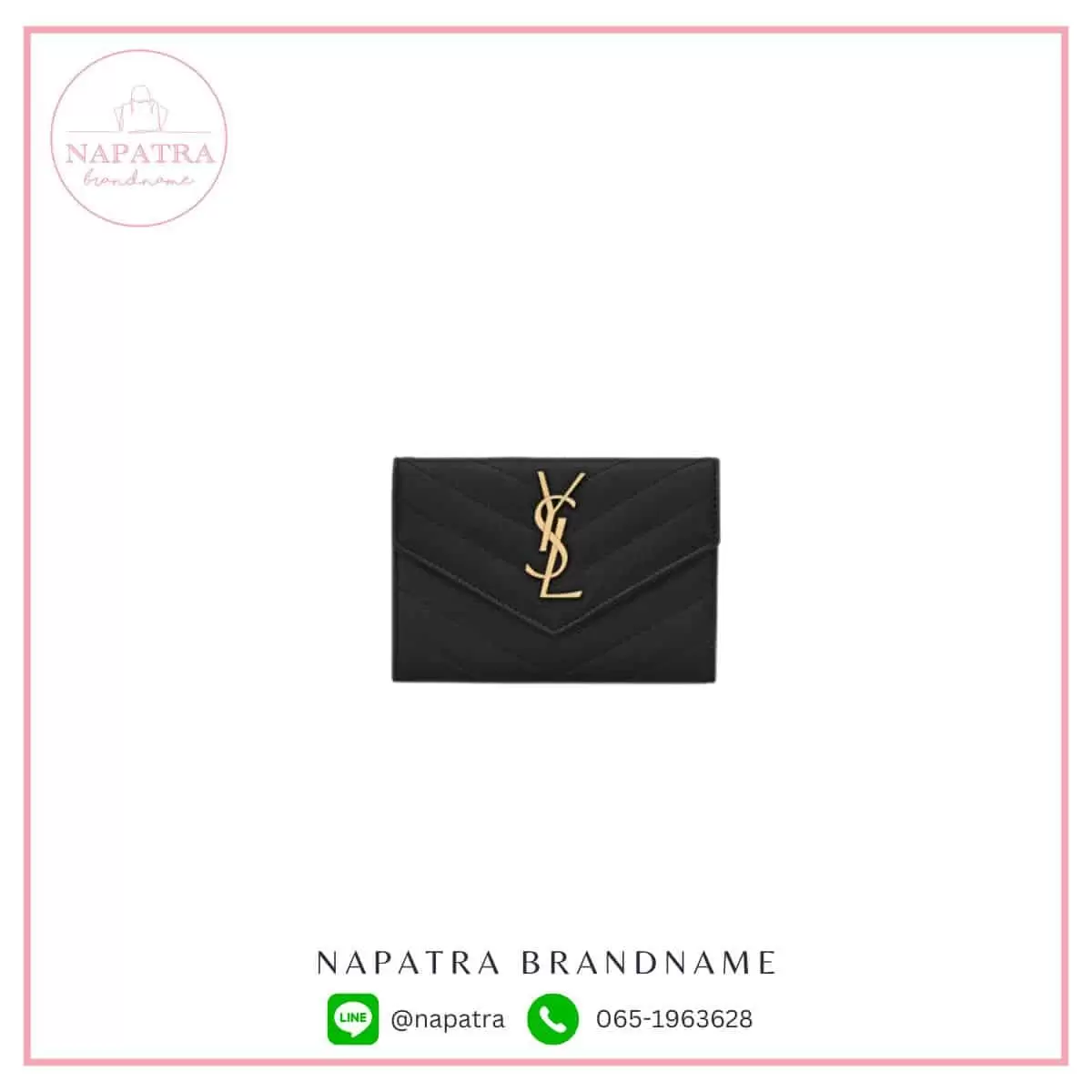 YSL Small Envelope Wallet