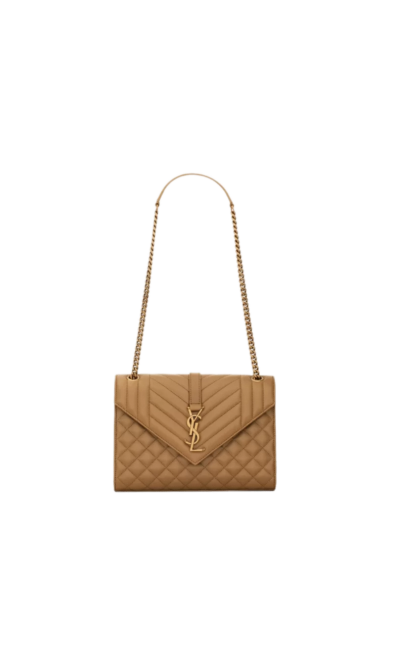 YSL Envelope Bag - Lambskin - Image 3