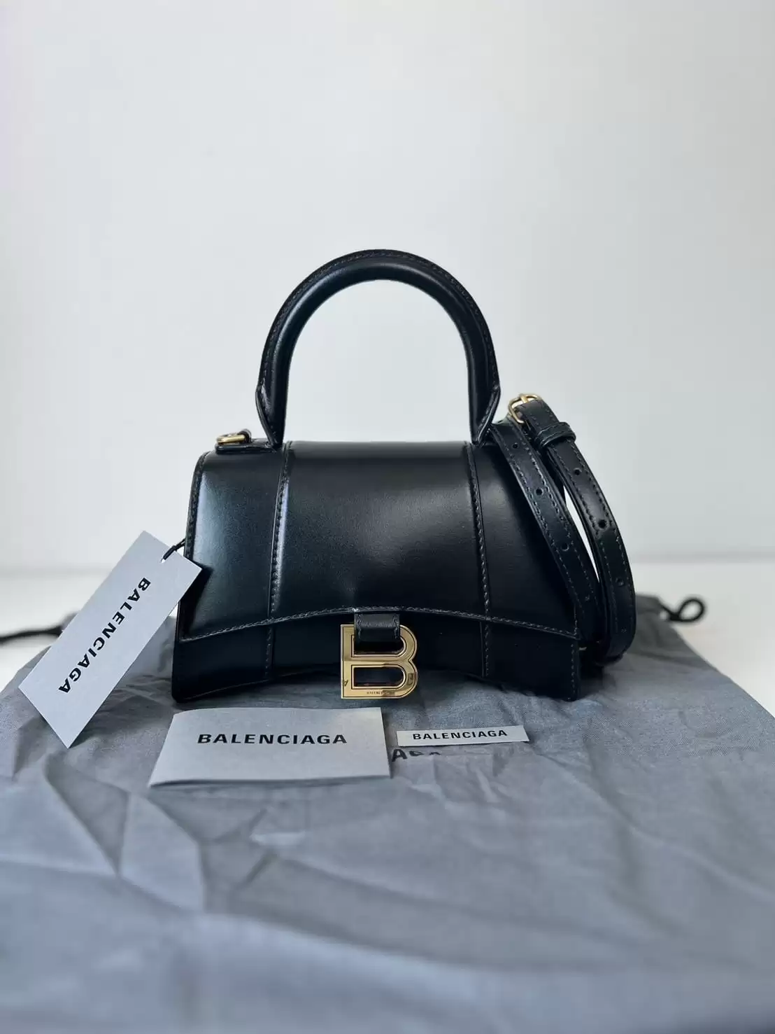 Balenciaga Hourglass Handbag - Calfskin - Image 7