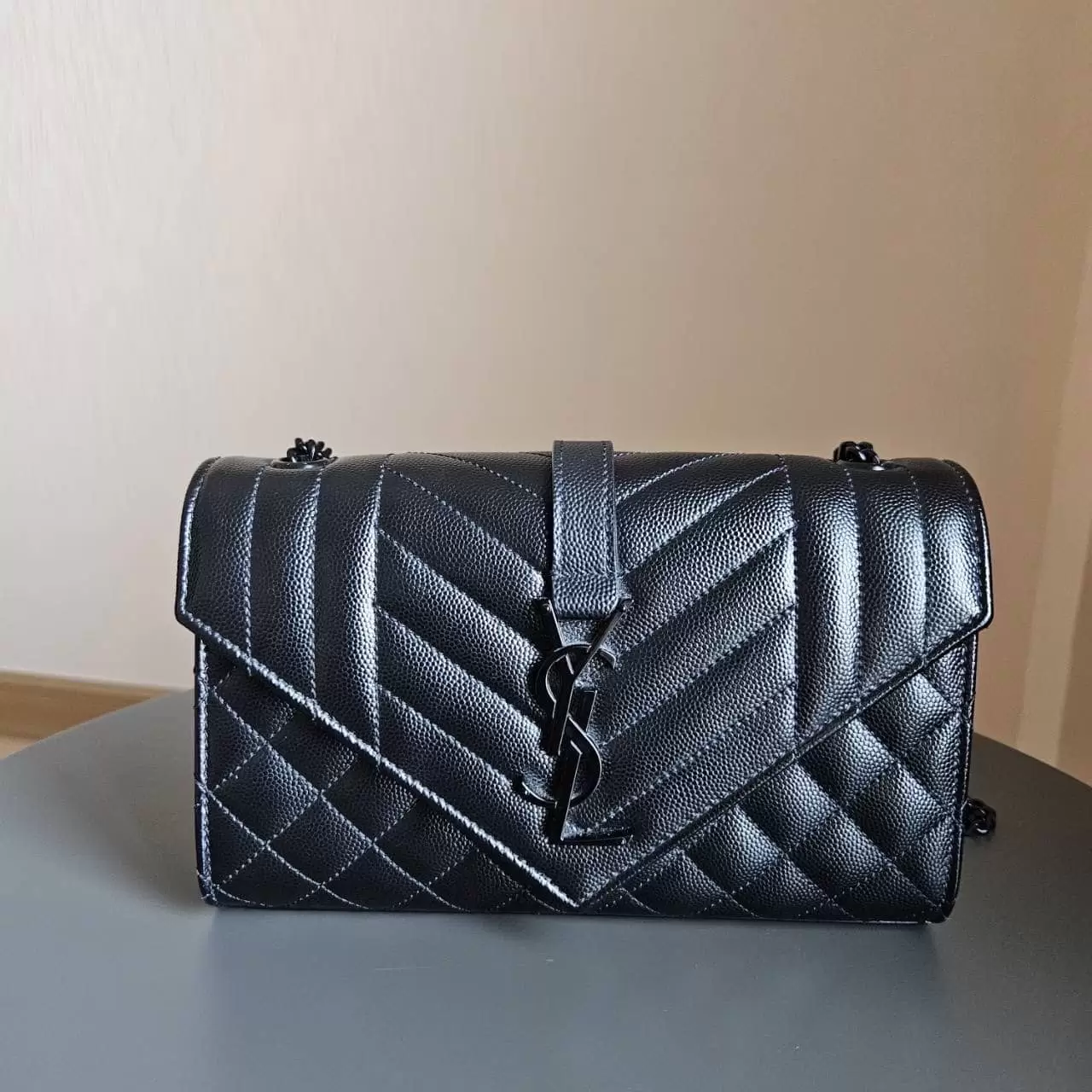 YSL Envelope Bag - Calfskin - Image 7