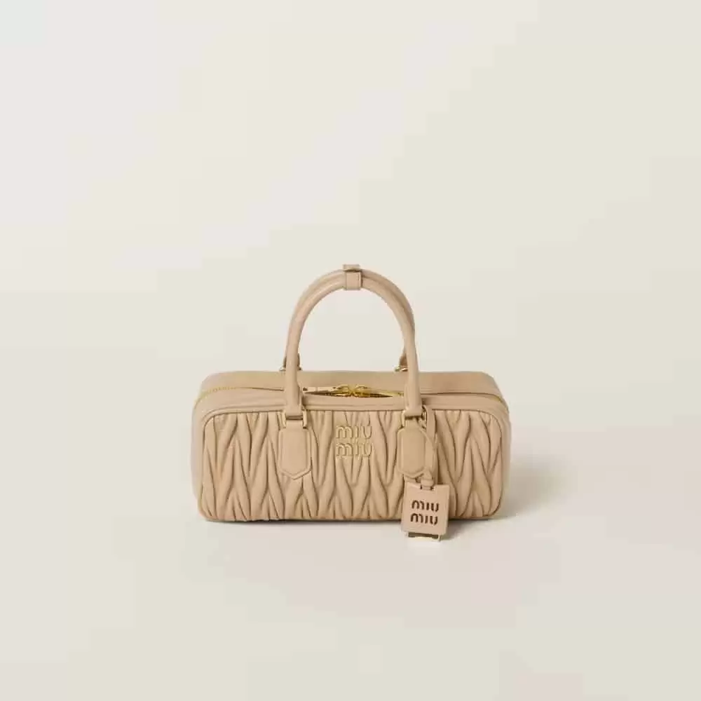 Miu Miu Arcadie Matelasse Nappa Leather Bag - Image 4