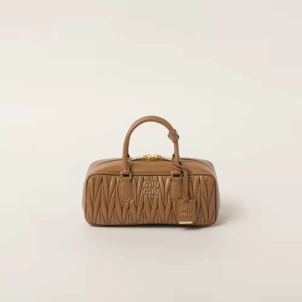Miu Miu Arcadie Matelasse Nappa Leather Bag - Image 5
