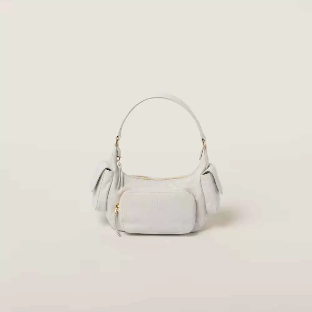 Miu Miu Nappa leather Pocket bag - Image 3