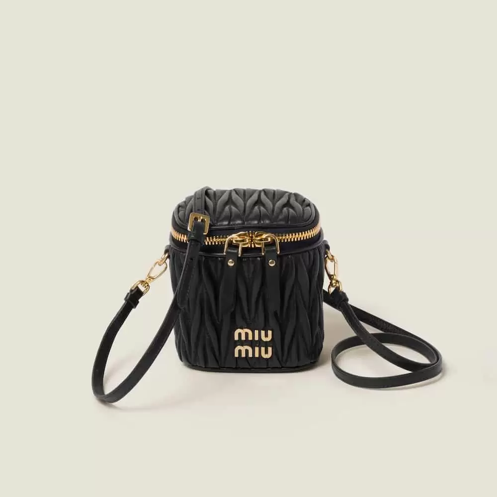 Miu Miu Matelassé nappa leather micro bag - Image 2