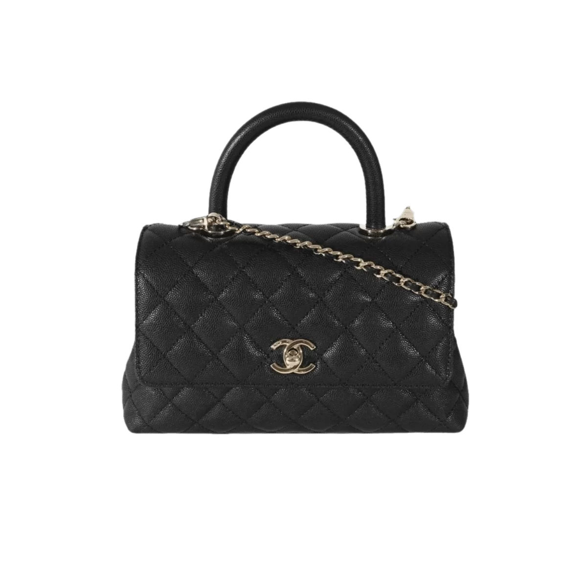 Chanel Coco ฺTop Handle Bag - Image 2