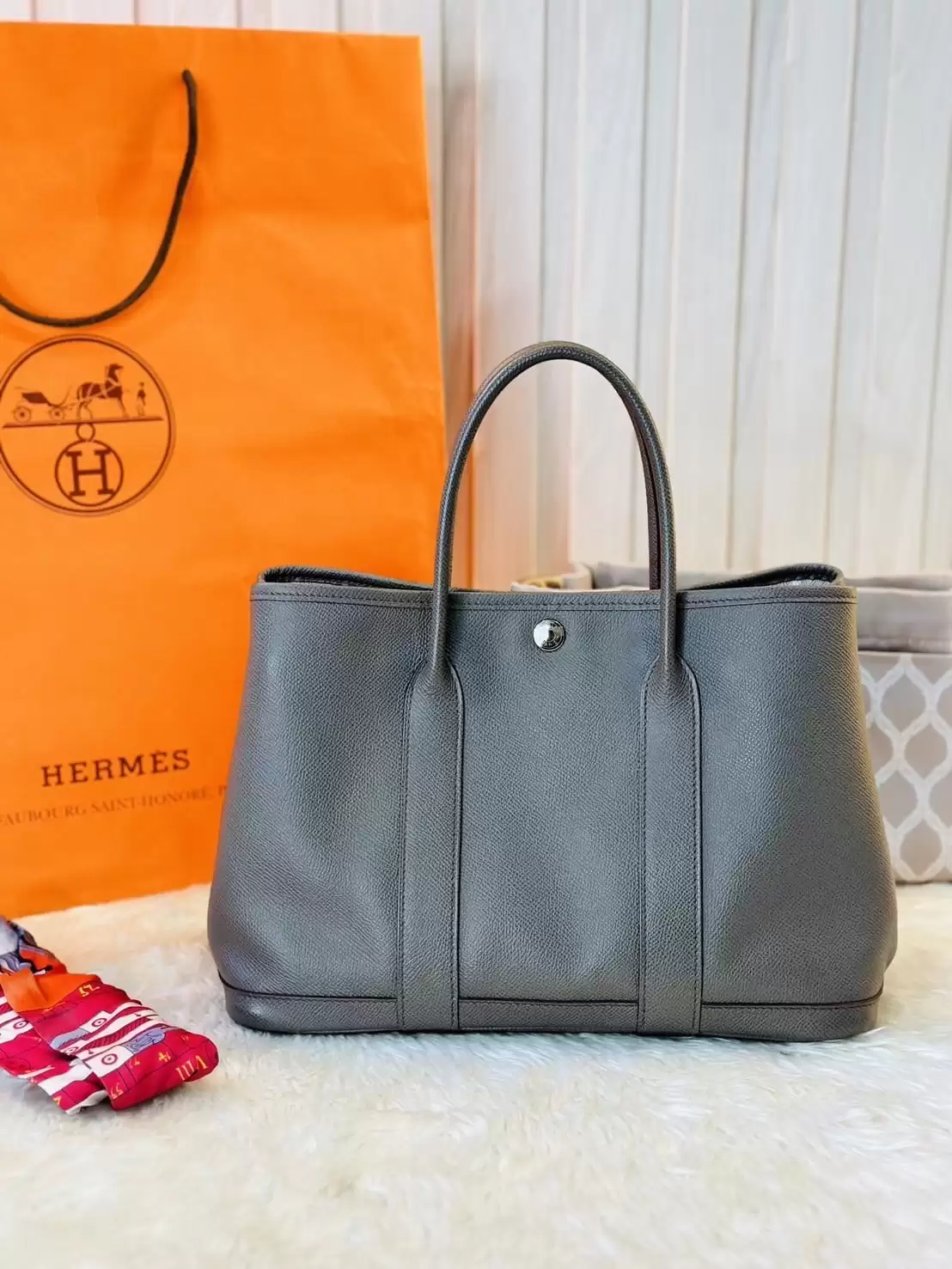 Hermes Garden Party Bag - Image 6