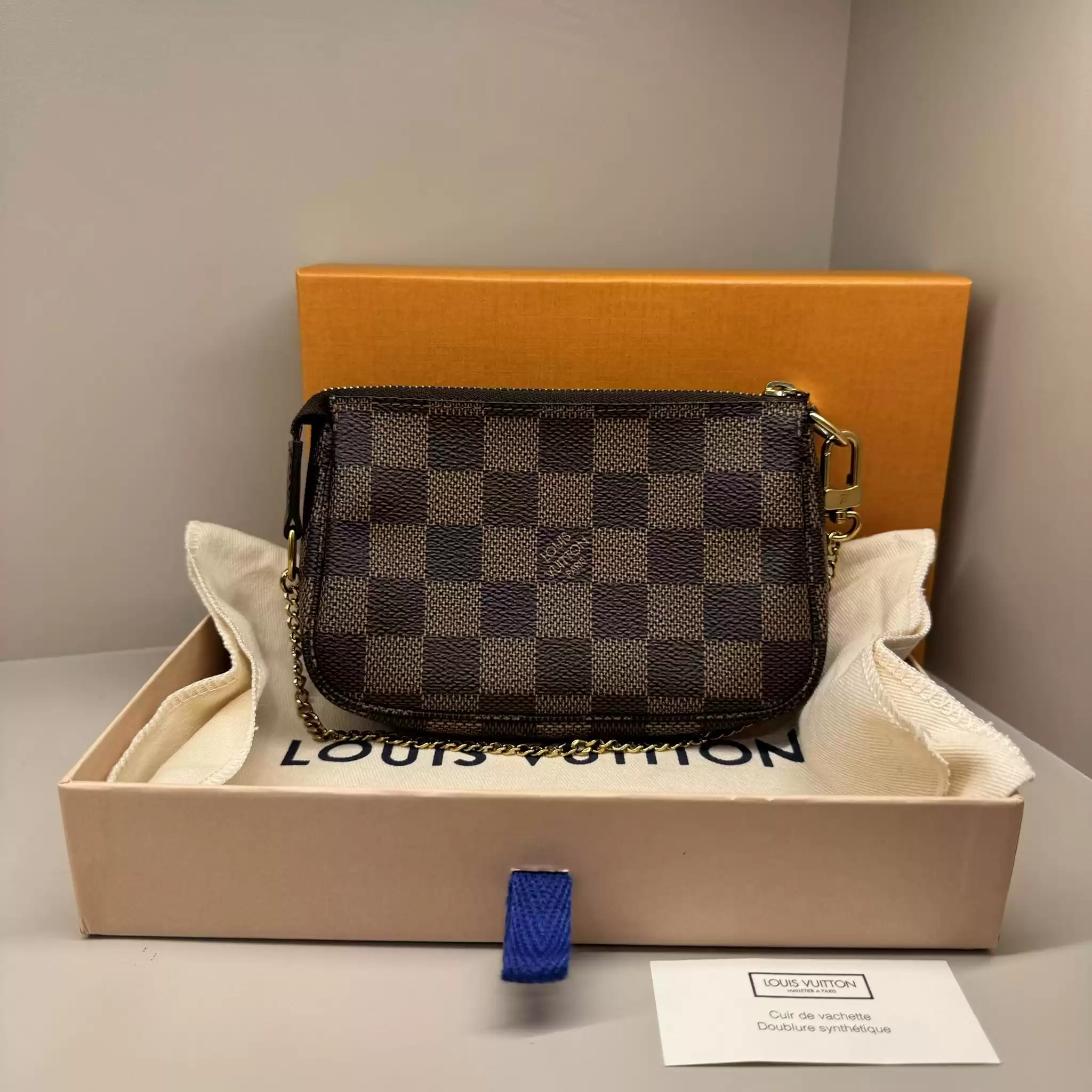 LV Pochette  Damier Ebene - Image 5